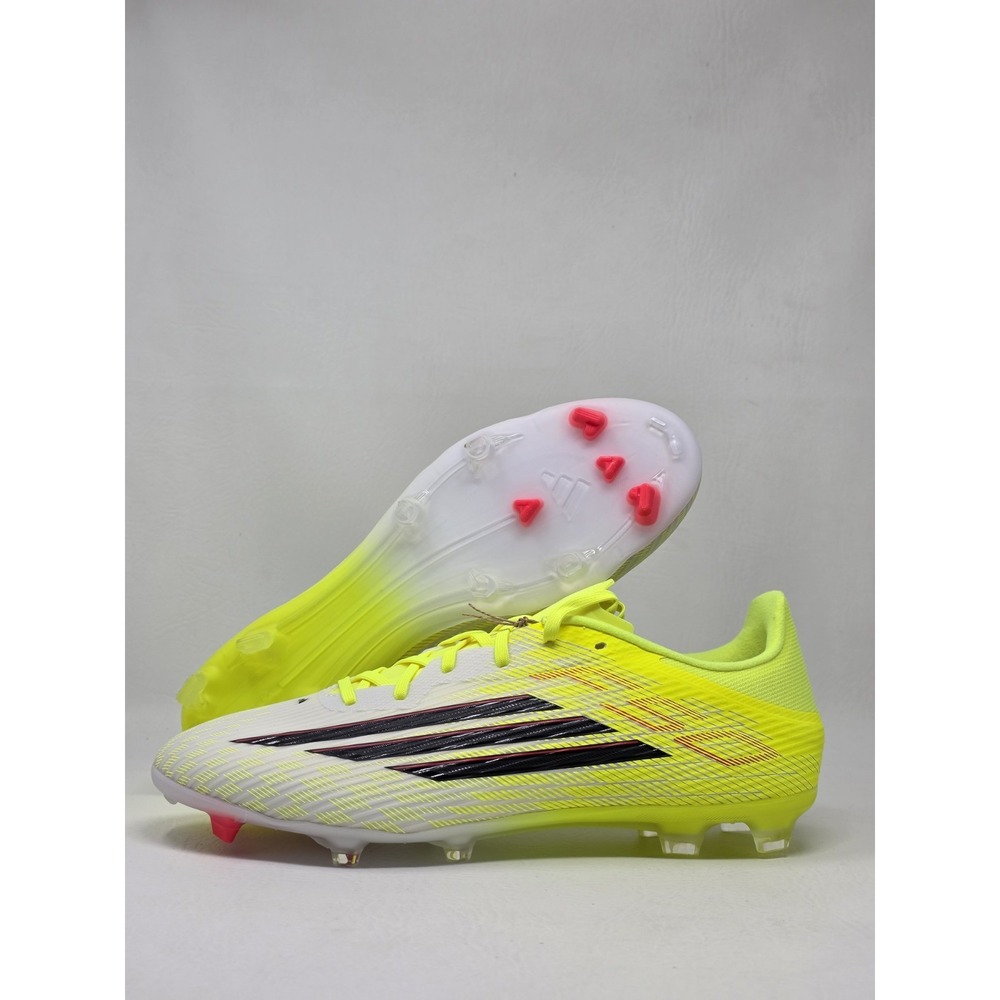 adidas F50 League FG/MG Mens Size 10.5 Yellow BlackbSoccer Cleats JR8995 New